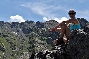 91 In alto la cima del Ponteranica appena salito